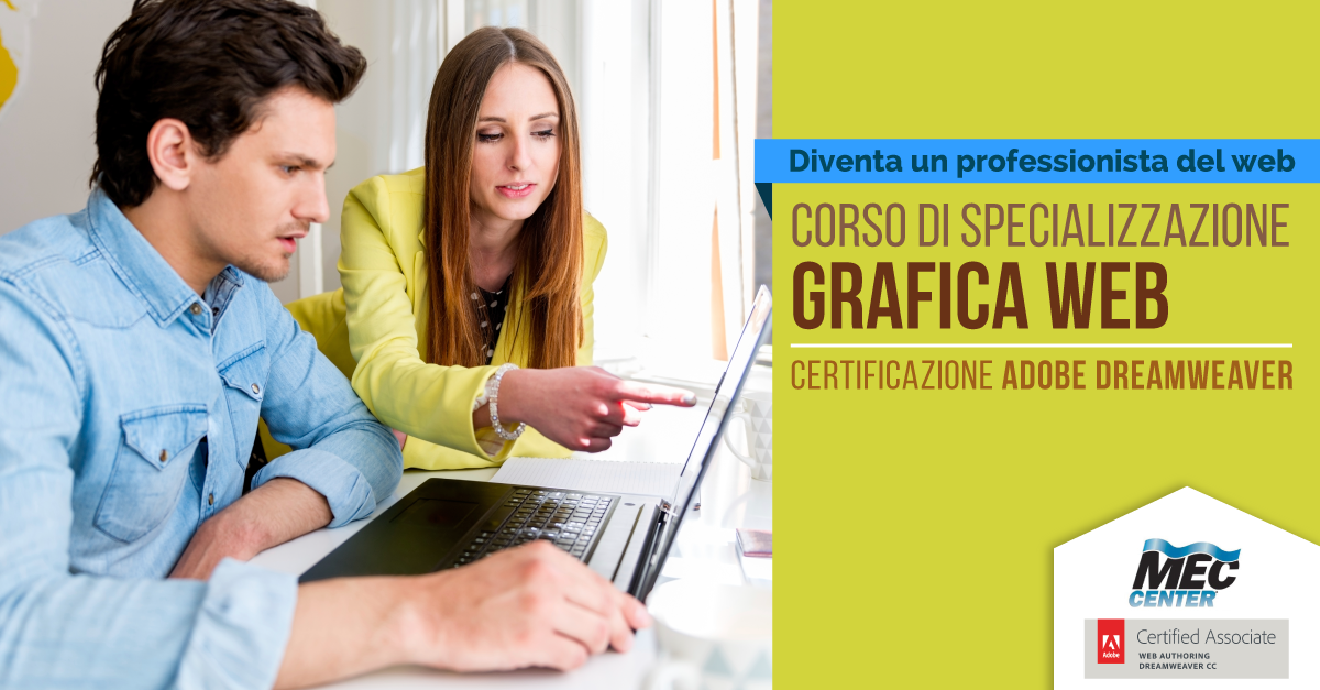 corso grafica web Adobe Photoshop e Adobe Dreamweaver